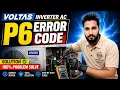 Voltas Inverter AC P6 Error Code How to Fix P6 Error Complete Solution