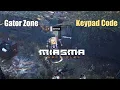 Miasma Chronicles - Gator Zone Keypad Code