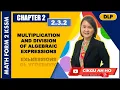 2 3 ALGEBRAIC EXPRESSIONS AND BASIC ARITHMETIC OPERATIONS FORM 2 MATHEMATICS KSSM