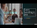 Java Programming Understanding Event Handling and Event Listener Tamil Java