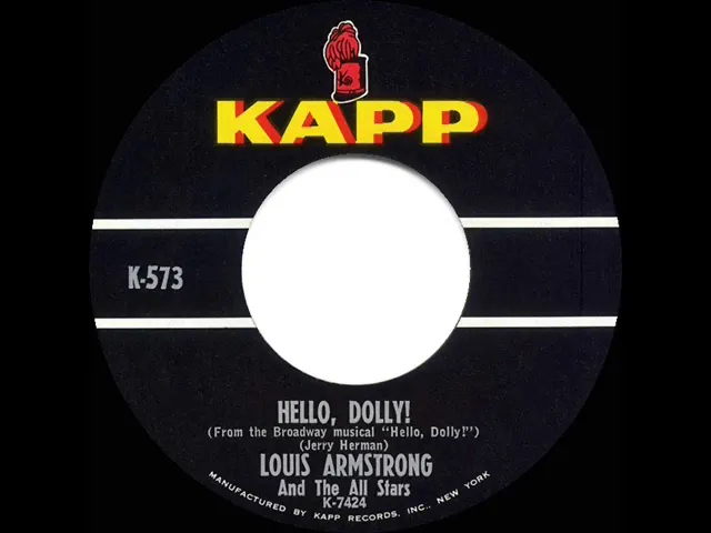 1964 HITS ARCHIVE: Hello Dolly! - Louis Armstrong (a #1 record--45 single version)