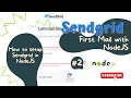Send your first mail with Twilio Sendgrid NodeJS How to setup sender email in Sendgrid