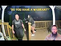Cop Barges in Arrests Mom in Front of Her Kids without a warrant Then Gaslights the Public