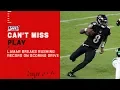 Lamar Jackson Breaks Single-Season QB Rushing Record on TD Drive