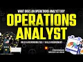 What does an Operations Analyst Do Operations Analyst Job Description - Responsibilities
