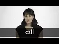 Download Lagu How to pronounce CALL in British English