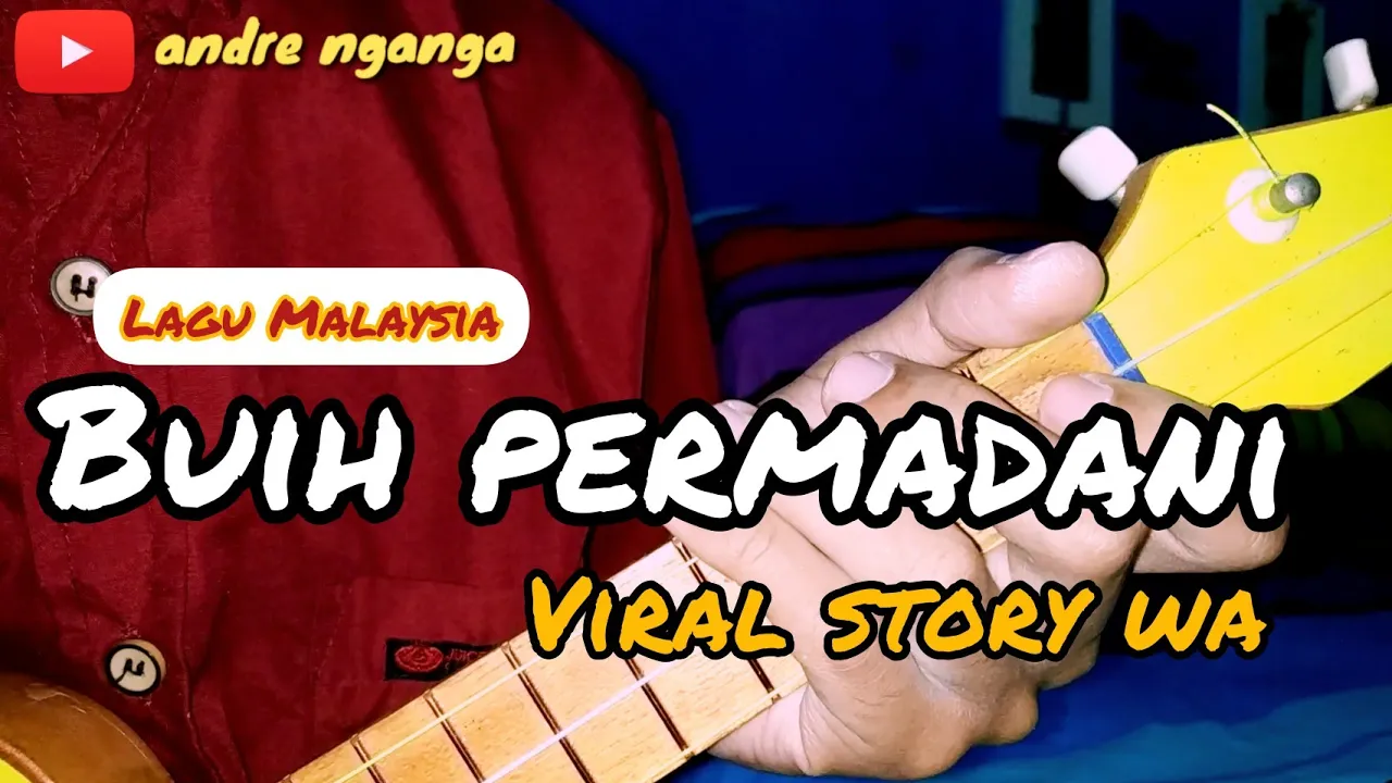 BUIH PERMADANI - cover ukulele pare by andre nganga