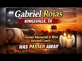 Gabriel Rojas Kingsville TX Obituary Former Memorial West Baseball Coach Has Passed Away