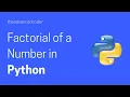 Factorial of a Number Python Program in Hindi Python Programs