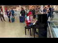 Download Lagu Crowd Demands Encore As Man Misses Train in Queen Bohemian Rhapsody Piano Epic Cole Lam 12 Years