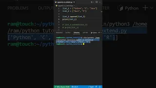 Append Vs Extend In Python