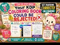 Your KDP Coloring Book Could Be Rejected Set Margins Correctly in Canva Part 2
