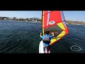Learn to Windsurf - The Sailing Position