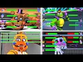 Top 10 BEST Five Nights at Freddy s vs FIGHT Animations WITH Healthbars