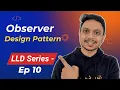 Observer Design Pattern in Java Behavioural Design Pattern with Real Examples Hindi