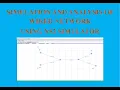 Simulation and analysis of wired network using NS2 simulator
