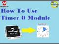 Microcontroller PIC16F887 31 How To Use Timer 0 Module 8 bit Timer