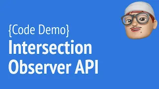 code demo Intersection Observer API JSer - React Lover