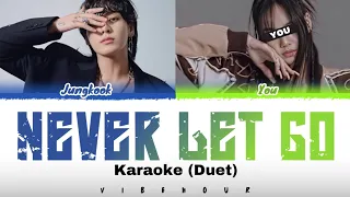 Jung Kook Never Let Go Karaoke 2024 BTS FESTA 정국 Never Let Go 가사 Color Code Lyrics  Jung Kook Never Let Go Karaoke 2024 BTS FESTA 정국 Never Let Go 가사 Color Code Lyrics