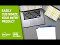 Help with Avery Design Print Online
