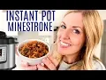 The BEST Minestrone Soup in the Instant Pot