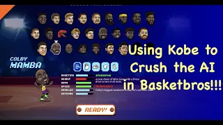 Kobe is OP in Basketbros io