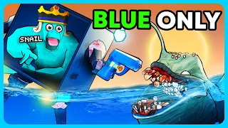 Can I build a BLUE MECH to Defeat EVERY BLUE MONSTER in Animal Company?!?