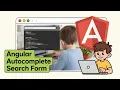 Angular ngx-typehead Example to Build Autocomplete HTML Search Input Form Field in Browser Using TS