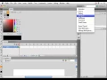 1 Adobe Flash - Setting Up a New Document and Workspace