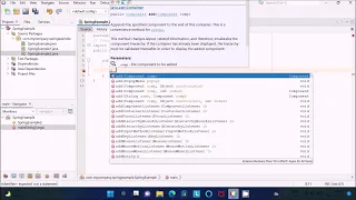 How to create Frame using Java Swing