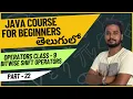 Core Java Course - Bitwise Shift Operators in Java Explained