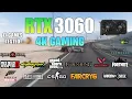 RTX 3060 4K Gaming Test in 12 Games ft i5 12400F