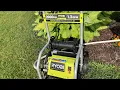 Ryobi 2000 psi 1 2 gpm Electric Pressure washer Review And why I love it