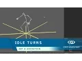 How to create idle turn blendspace animations in Maya Art Animation