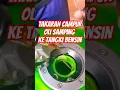 Lagu Takaran Campur Oli Samping Ke Tangki Bensin #shorts #ninjarr #olisamping