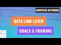 3 1 - Data Link Layer Goals Framing
