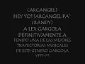 Arcangel "soy una gargola"letra