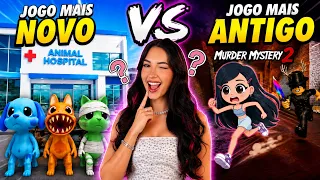 JOGO MAIS NOVO X JOGO MAIS ANTIGO DO ROBLOX | Luluca Games