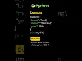 Learn Python Dictionary Python Tutorial