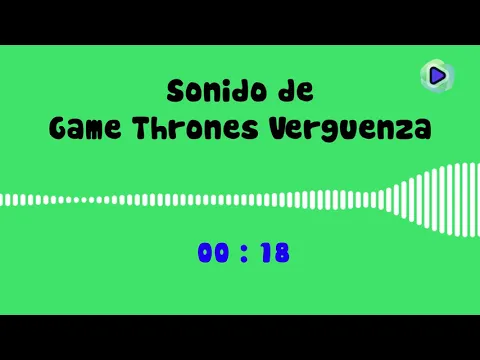 Download MP3 Descargar sonido de Game Thrones Verguenza mp3 2021 Último | SonidosMp3Gratis