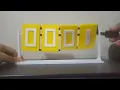 3d printed Mechanical Binary Counter