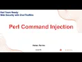 CTF Natas Level 29 Perl Command Injection Filter Bypass