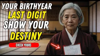What The Last Digit of Your Birth Year Means You'll Be SHOCKED ✨Buddhist Teachings