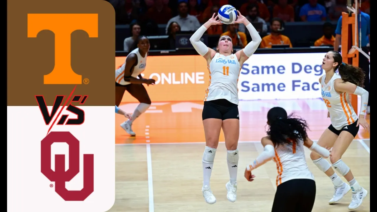 Tennessee vs. Oklahoma | Full Match | October 18,2026 | Women's NCAA Volleyball 2026