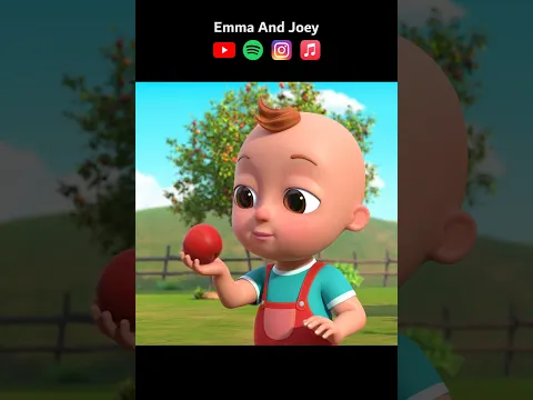 Can you find the red apple? 🍎 Kids learning song #shorts #learning #kids