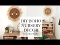 DIY Boho Nursery Decor - Lion Head Basket