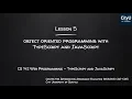Programming with TypeScript JavaScript Module 5 Object-Oriented Programming