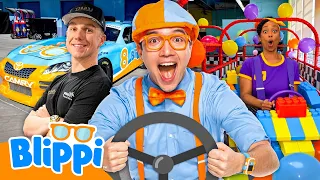 Blippi & Meekah’s NASCAR Balloon Race! 🏎️