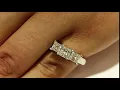 Past Present Future Princess Diamond Ring