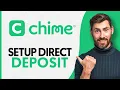 How to Set Up Direct Deposit On Chime - Step by Step